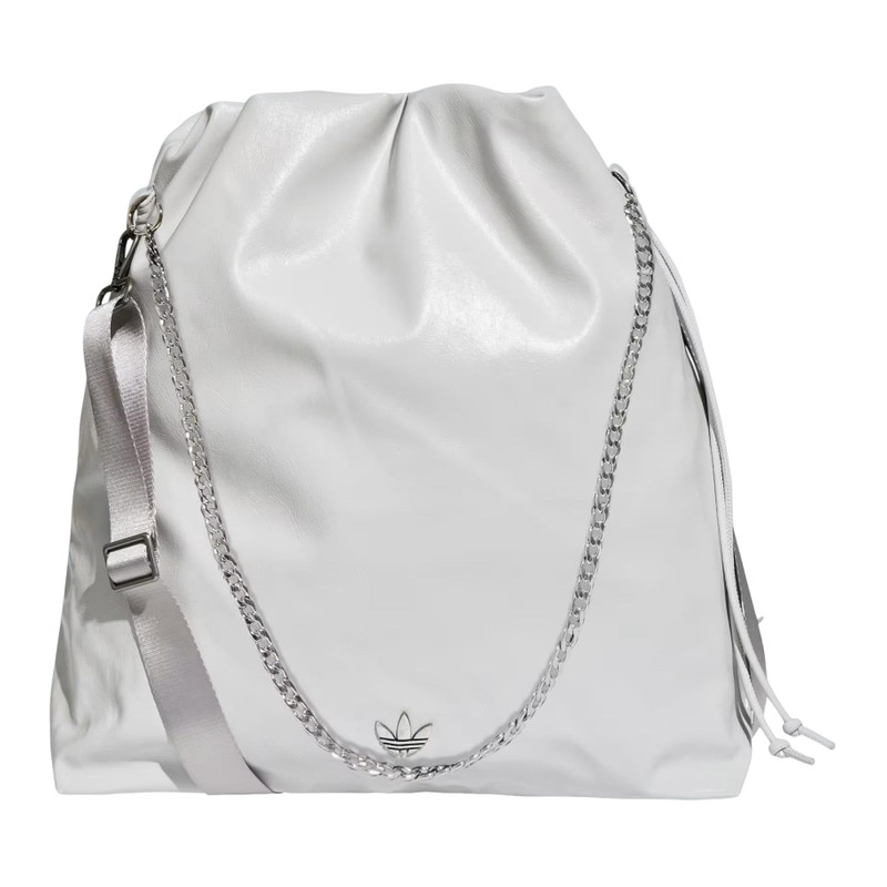 adidas (WMNS) adidas Fashion Street XL Shoulder Bag 'Grey One' KS5158 outlook