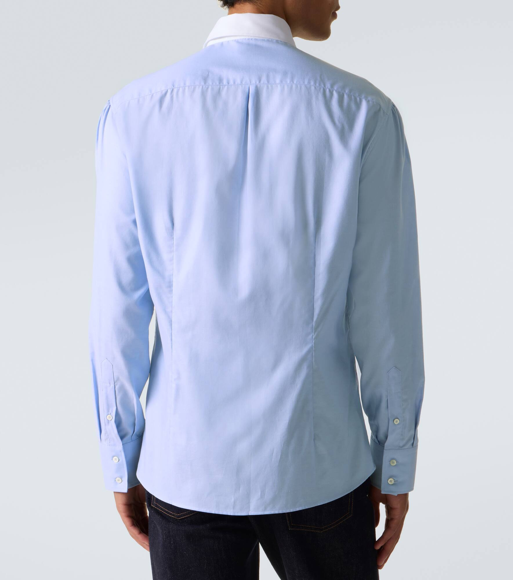 Cotton poplin shirt - 4
