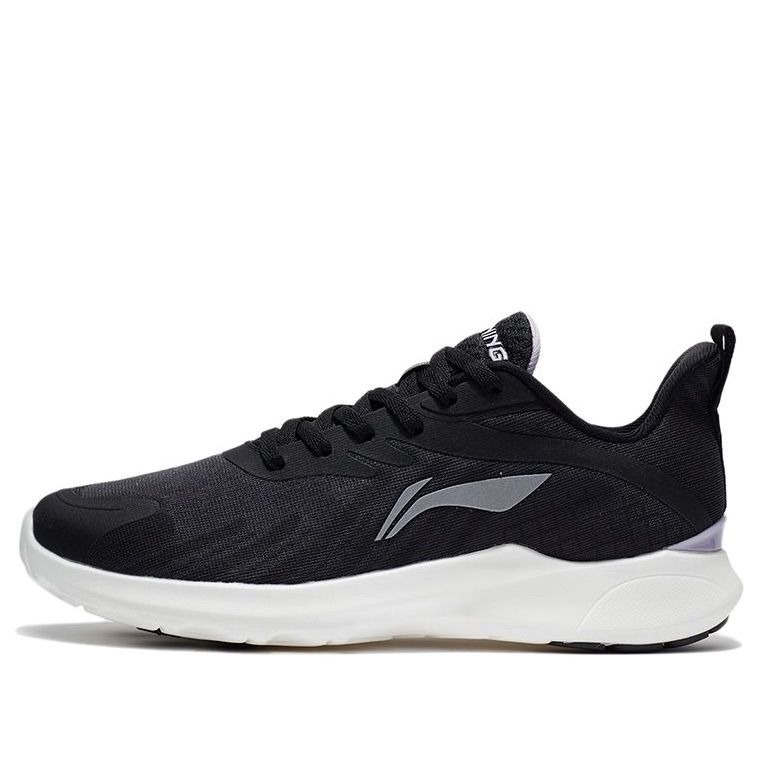 (WMNS) Li-Ning Light Ease 'Black White' ARSS020-4 - 1