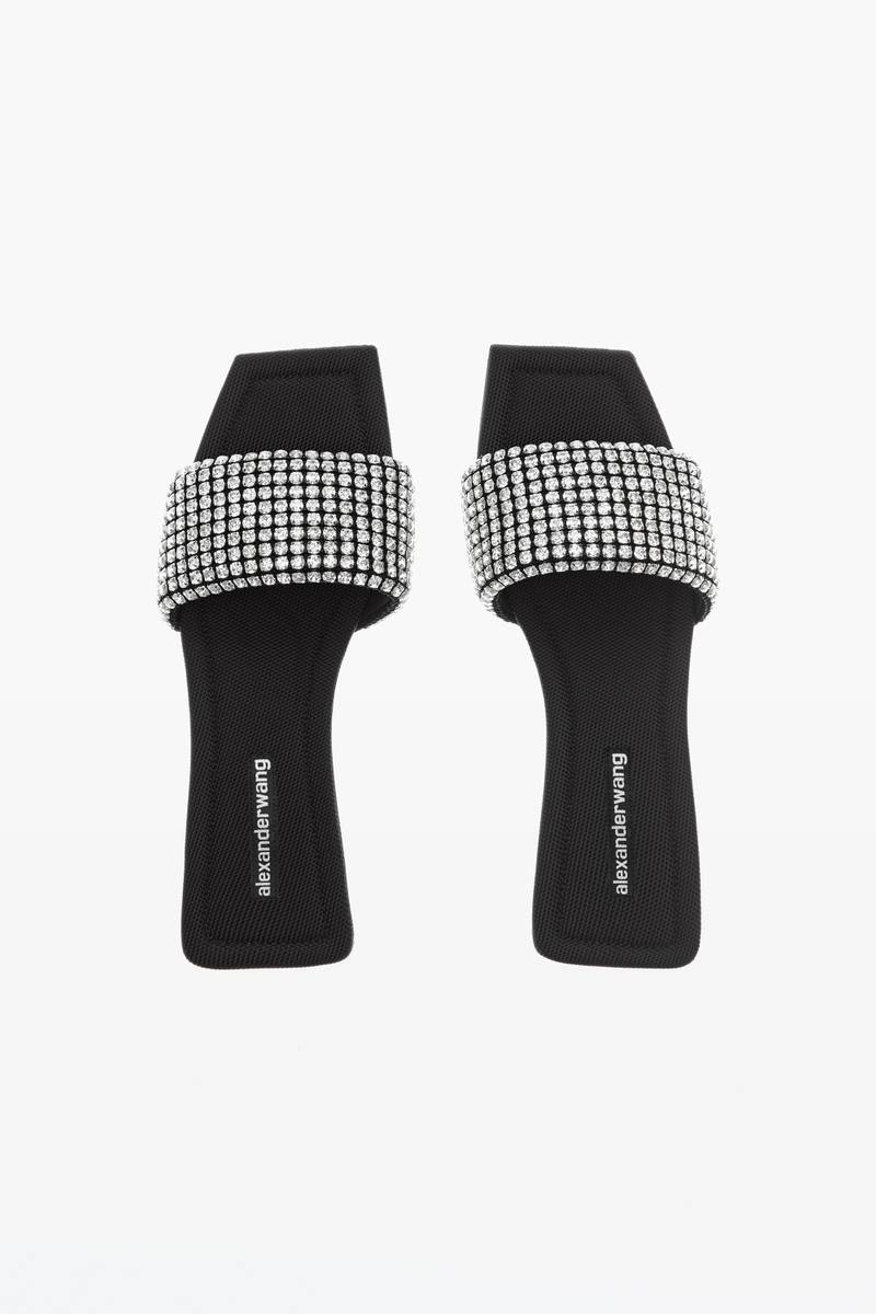 ANYA CRYSTAL SLIDE SANDAL 6