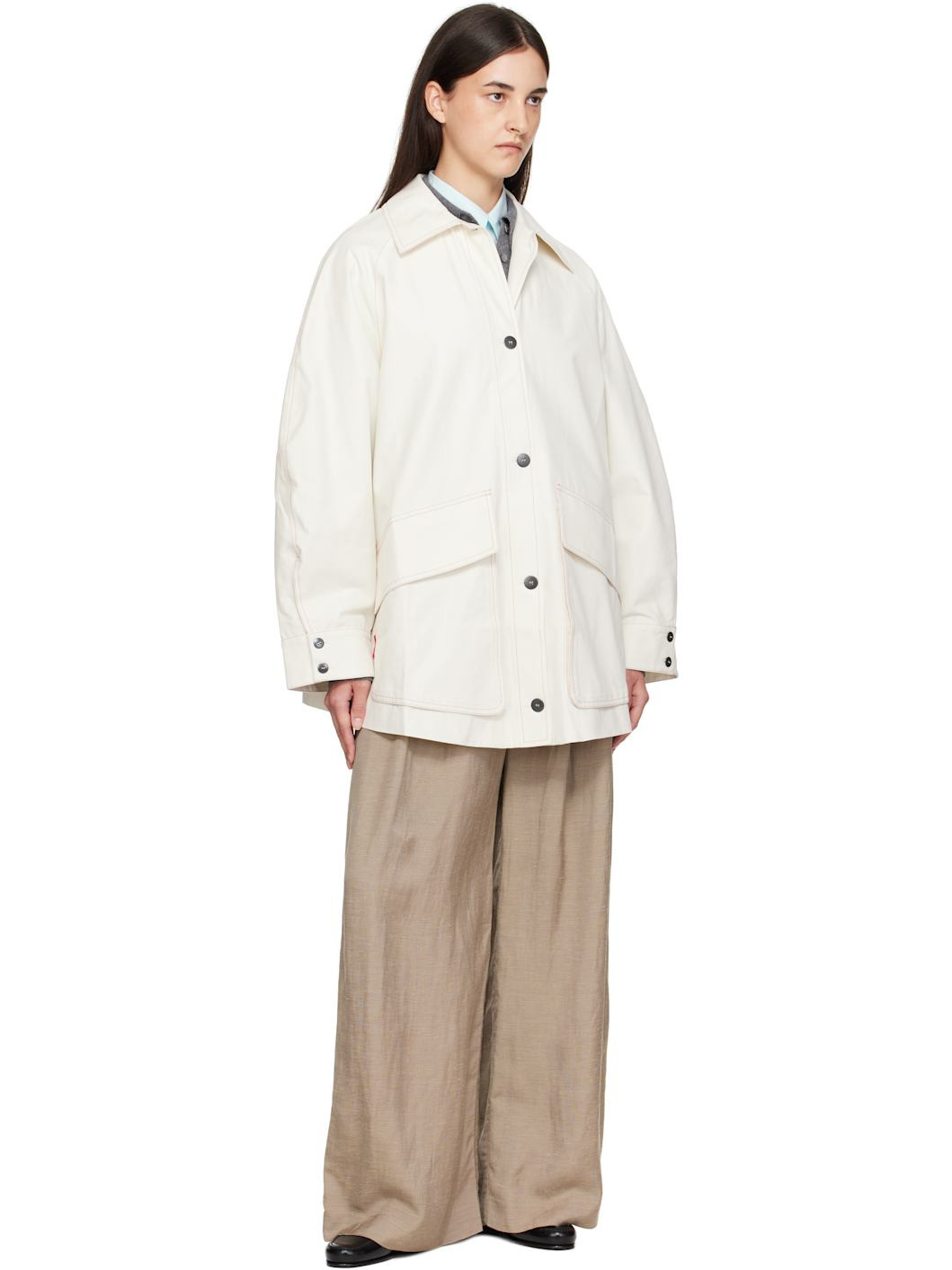 Off-White Patch Pocket Jacket - 4