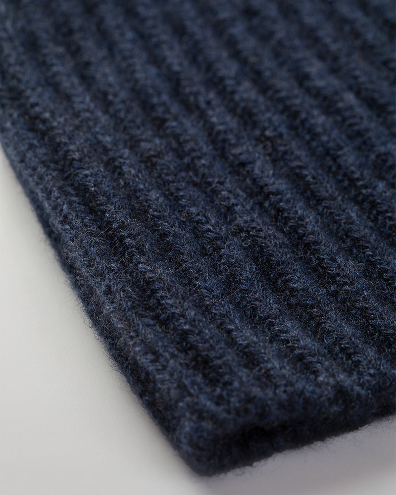 Lovat Navy Cashmere Hat 4