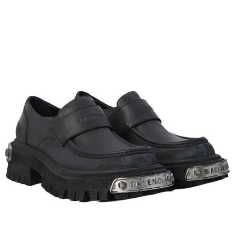 Balenciaga Tractor Loafer 'Black' 825735WBSA81010 - 2
