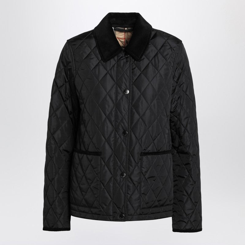 Burberry Black Quilted Nylon Jacket Women - 1