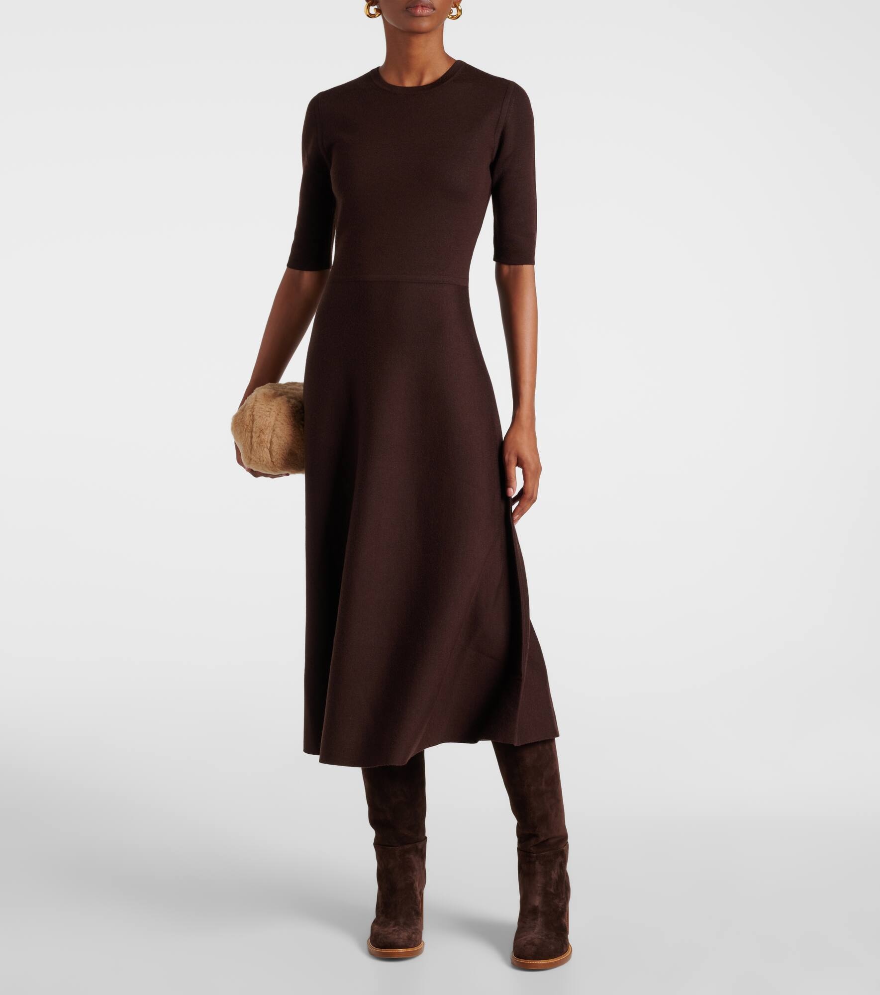 Bocca suede knee-high boots - 3