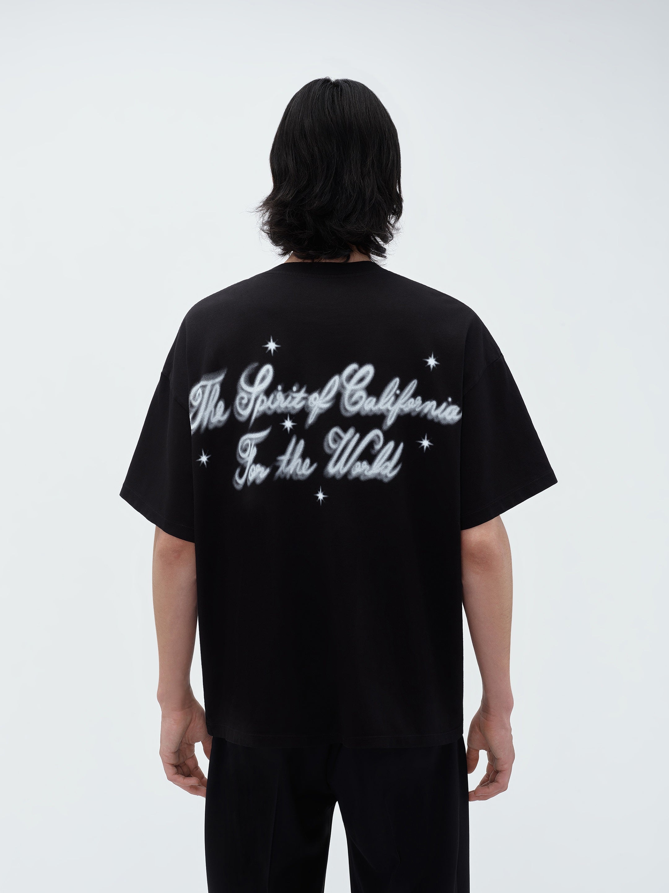 AMIRI AIRBRUSH CHERUB TEE | REVERSIBLE