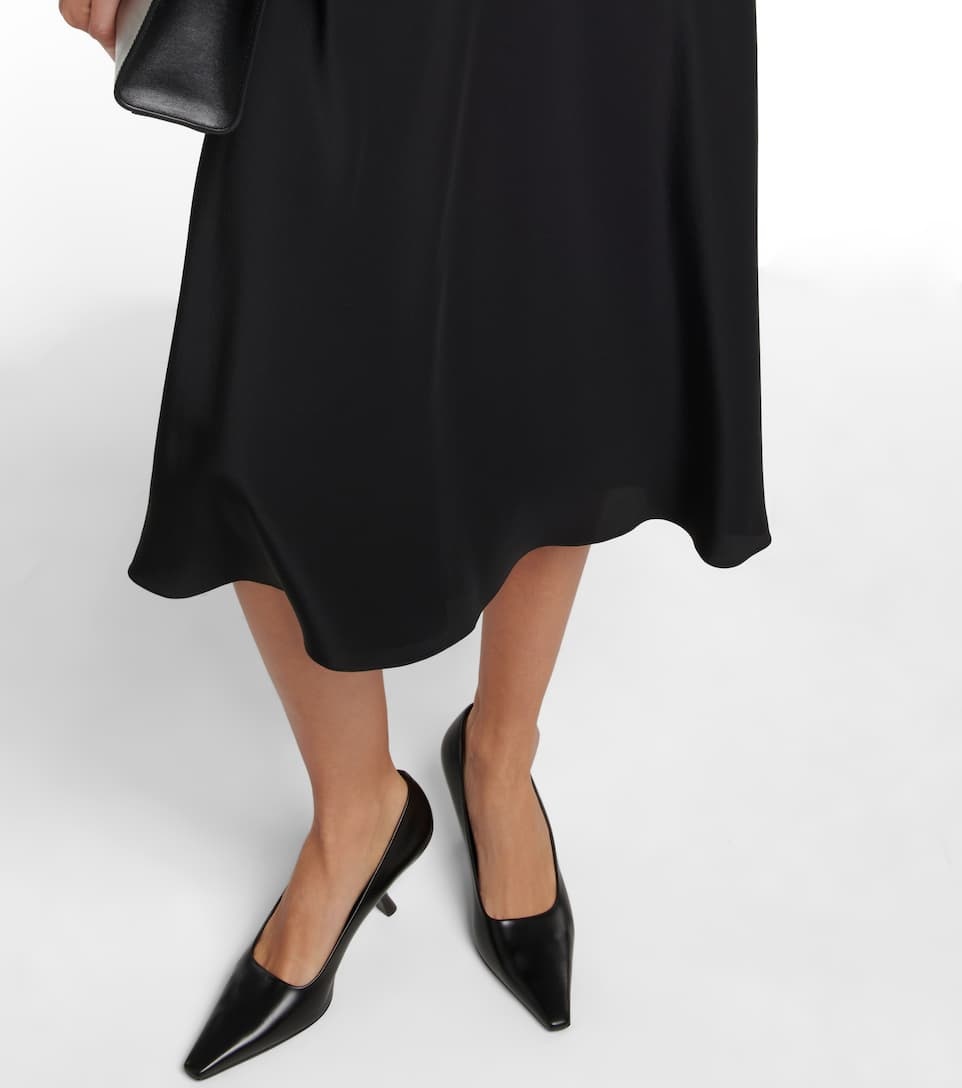 Medela silk satin midi skirt - 5