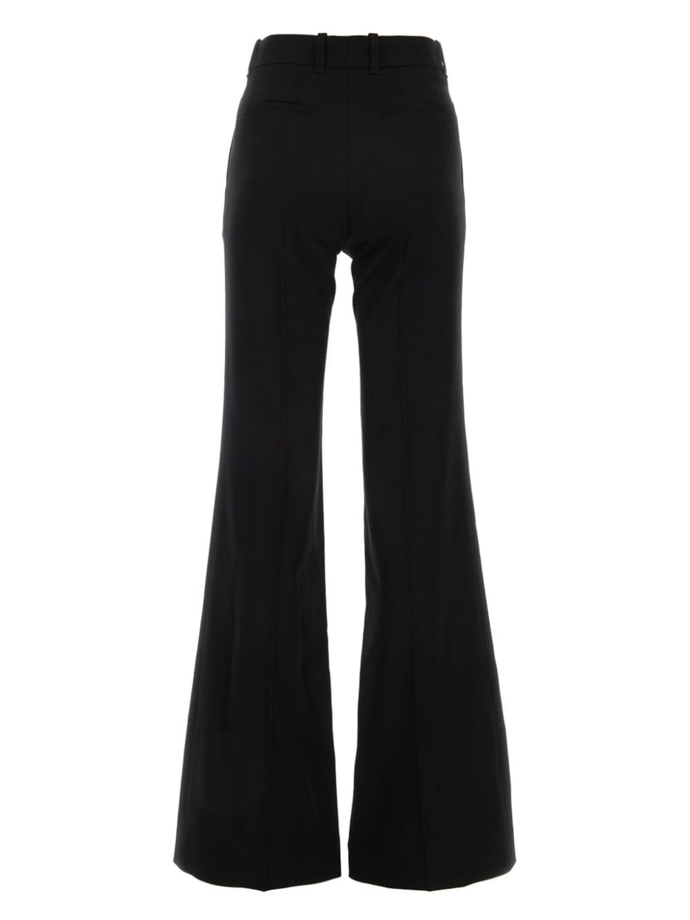 wool flared trousers - 2