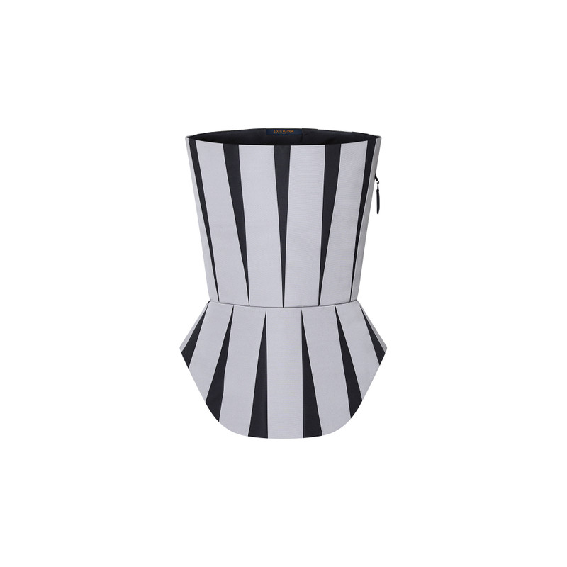 Color-Blocked Corset Top 1