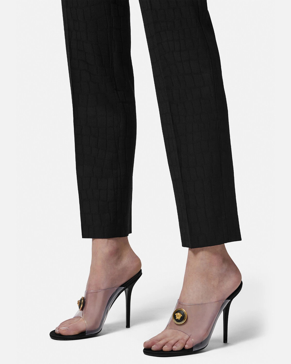 Alia Transparent Mules 110 mm - 5