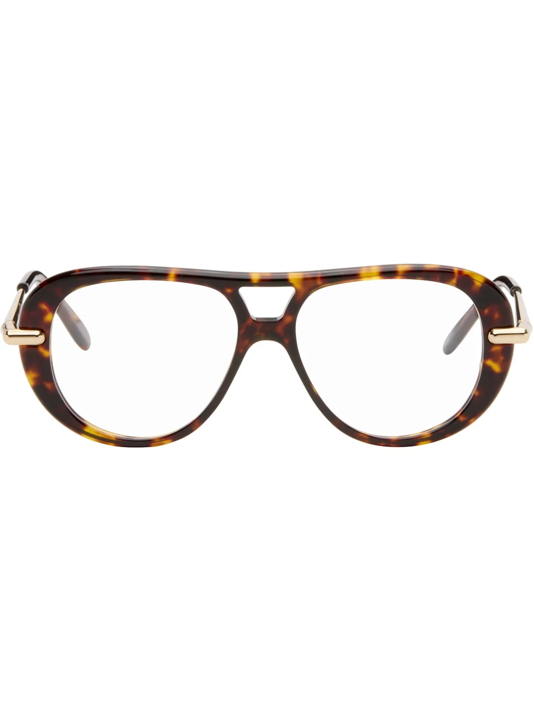 Brown Slim Glasses - 1