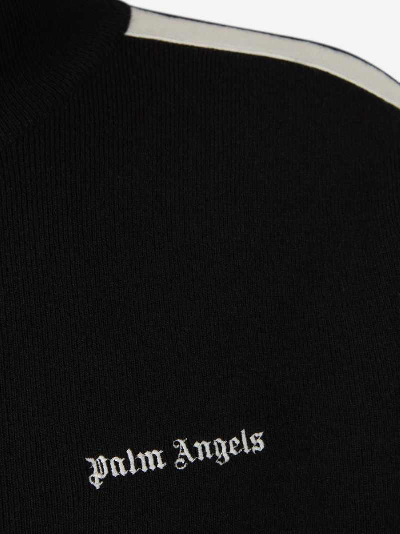 LOGO KNITTED JACKET 5