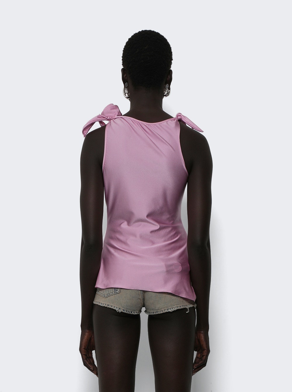 Asymmetric Flower Top Pink - 4