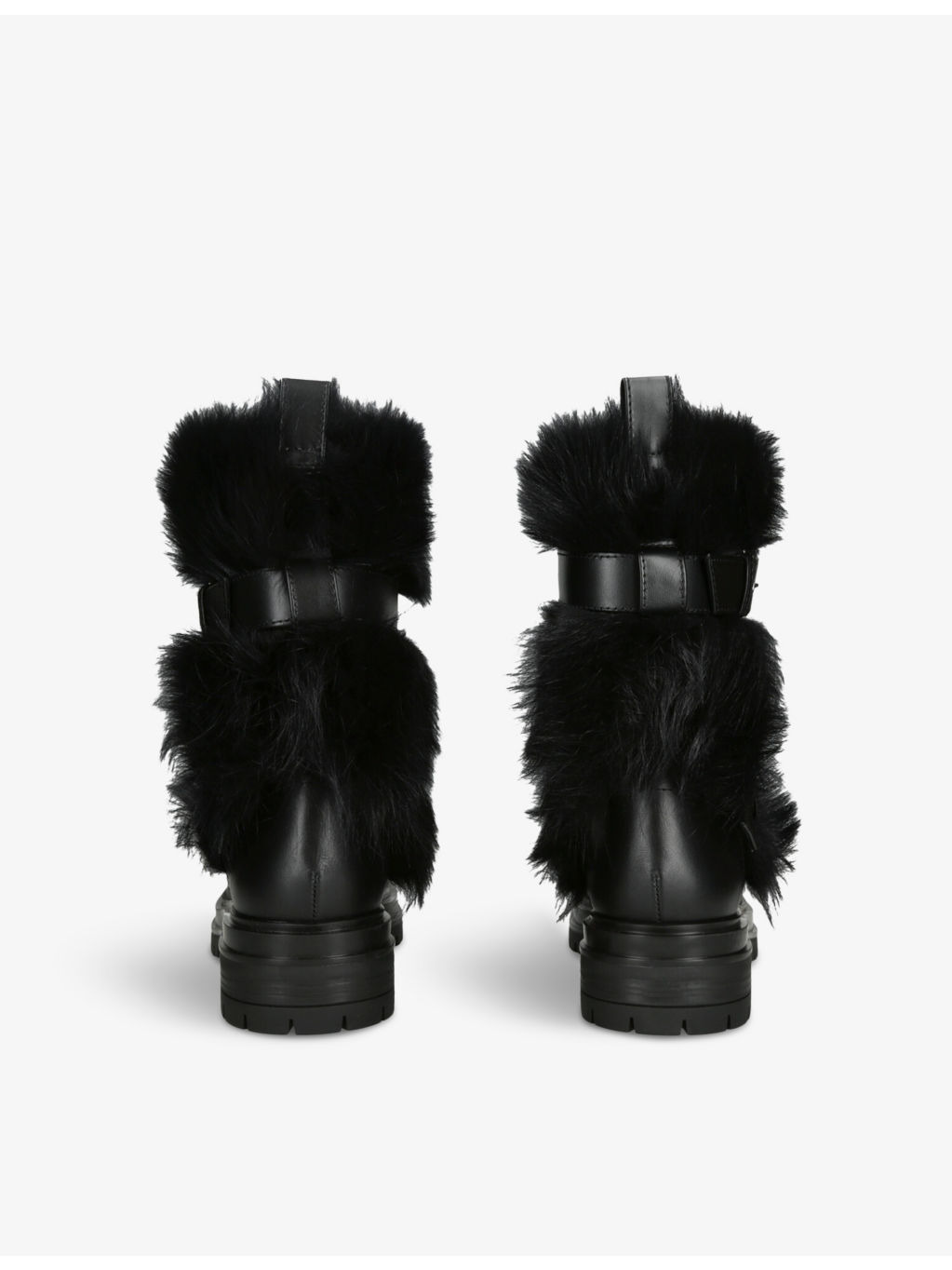 Maverick buckle-strap leather boots - 3