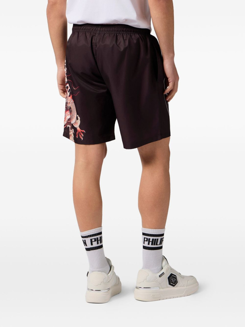 drago- print swim shorts 3