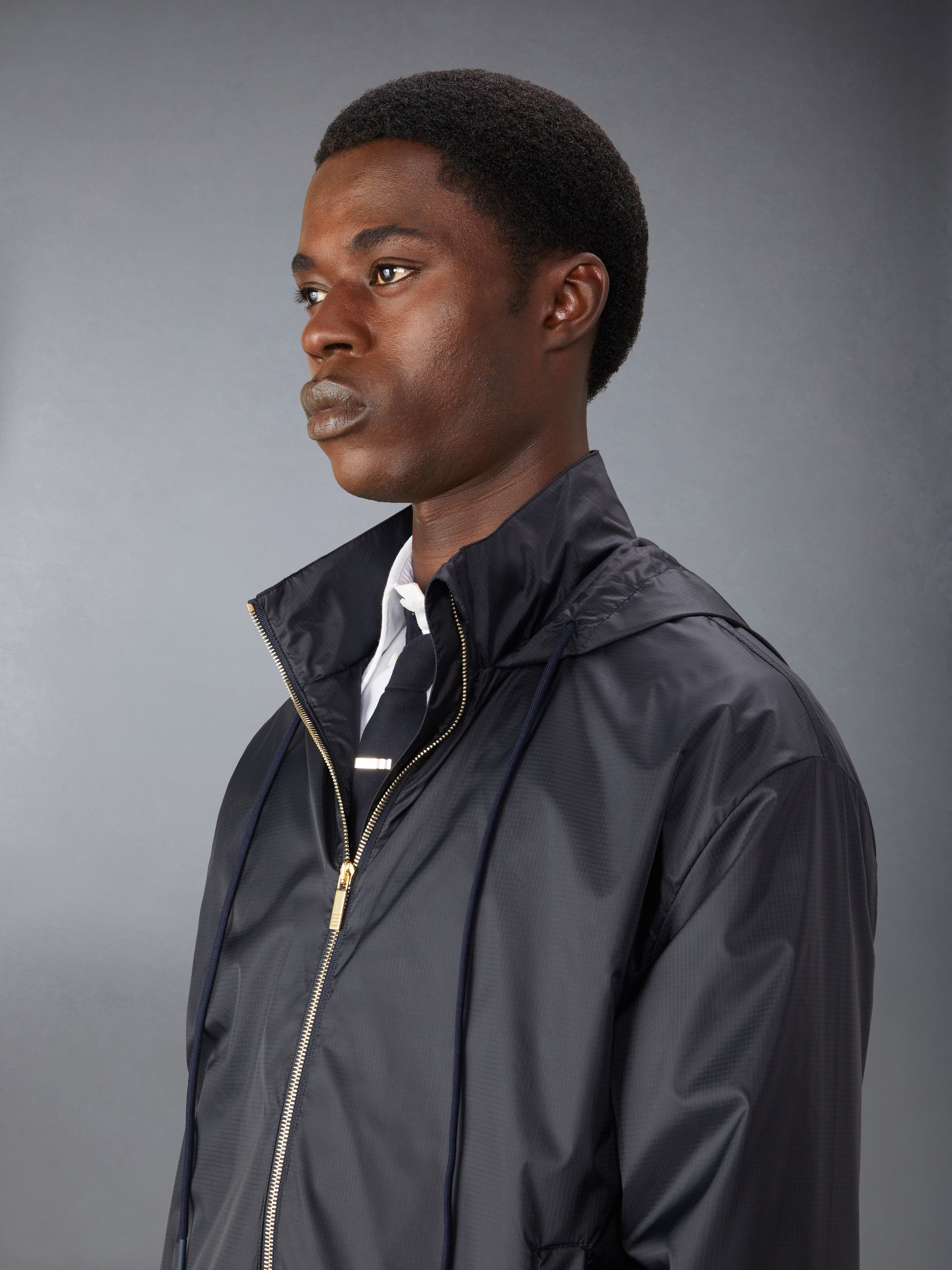 Ripstop Oversized Zip up Jacket - 4