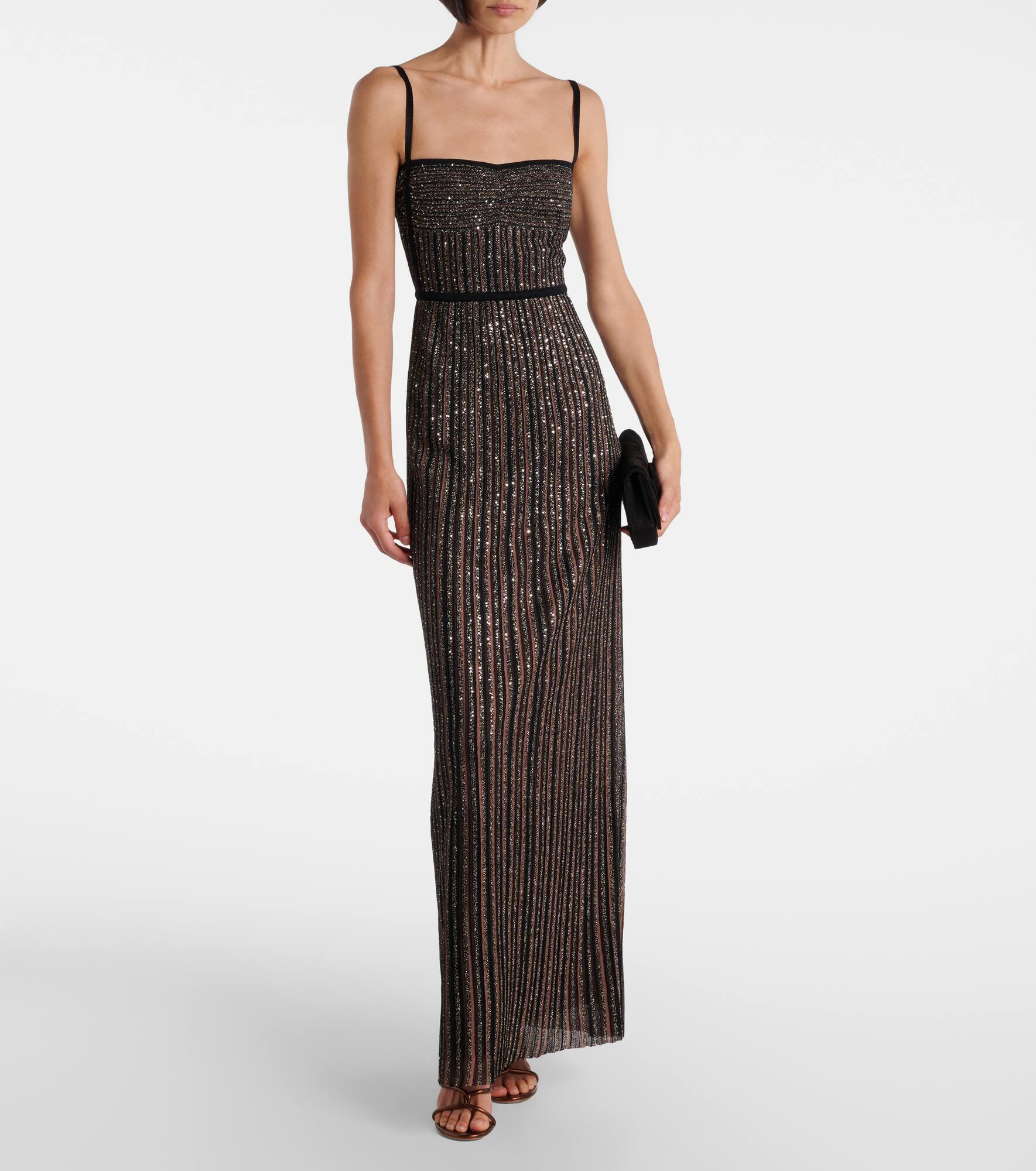 Lamé maxi dress - 2