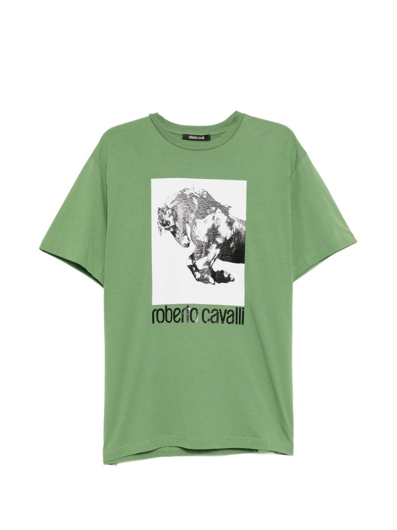 graphic-print cotton T-shirt 1