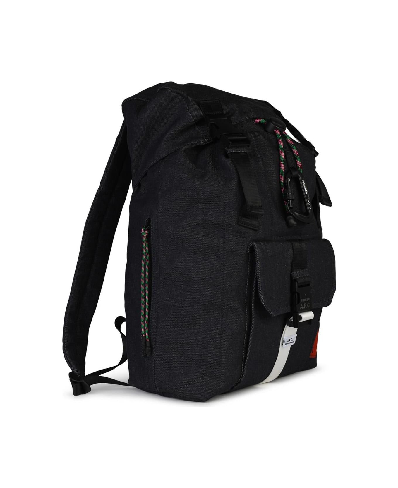 'topologie' Blue Cotton Backpack italist REVERSIBLE