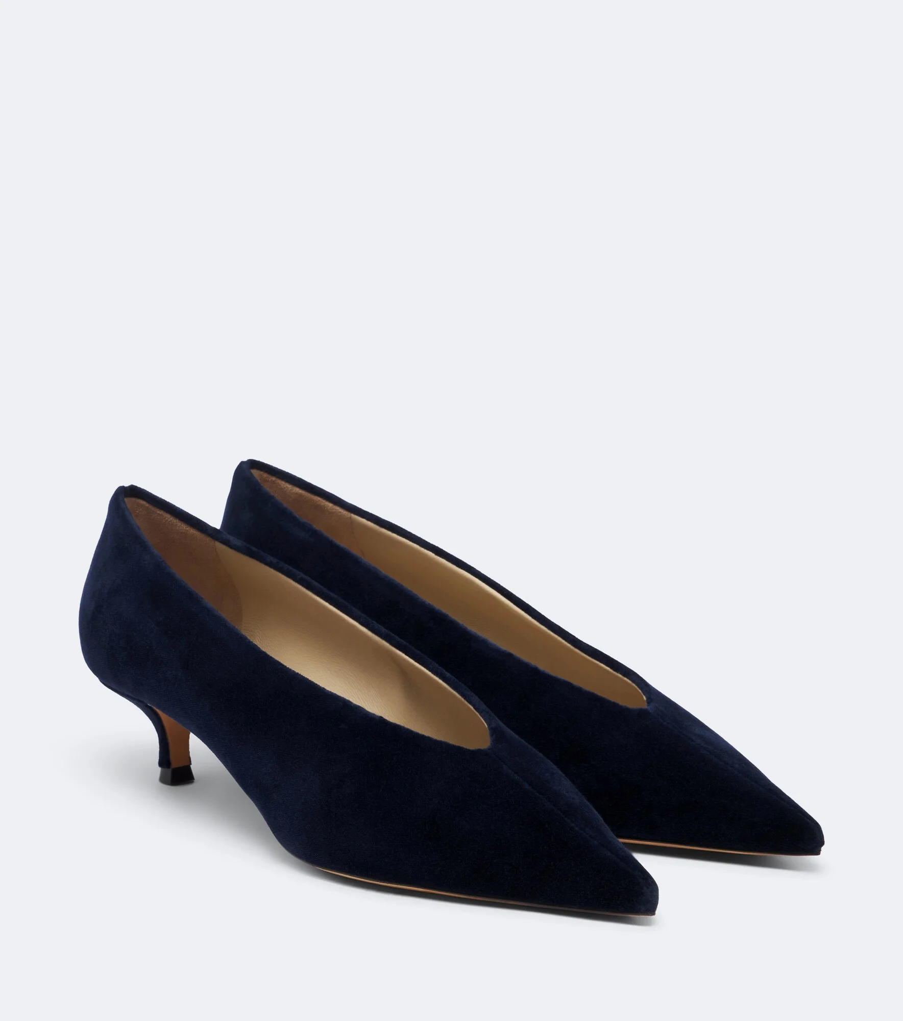 Babouche velvet pumps - 1