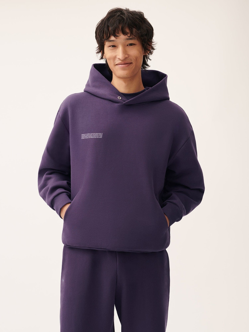 Mens DNA Hoodie - Blackberry 4