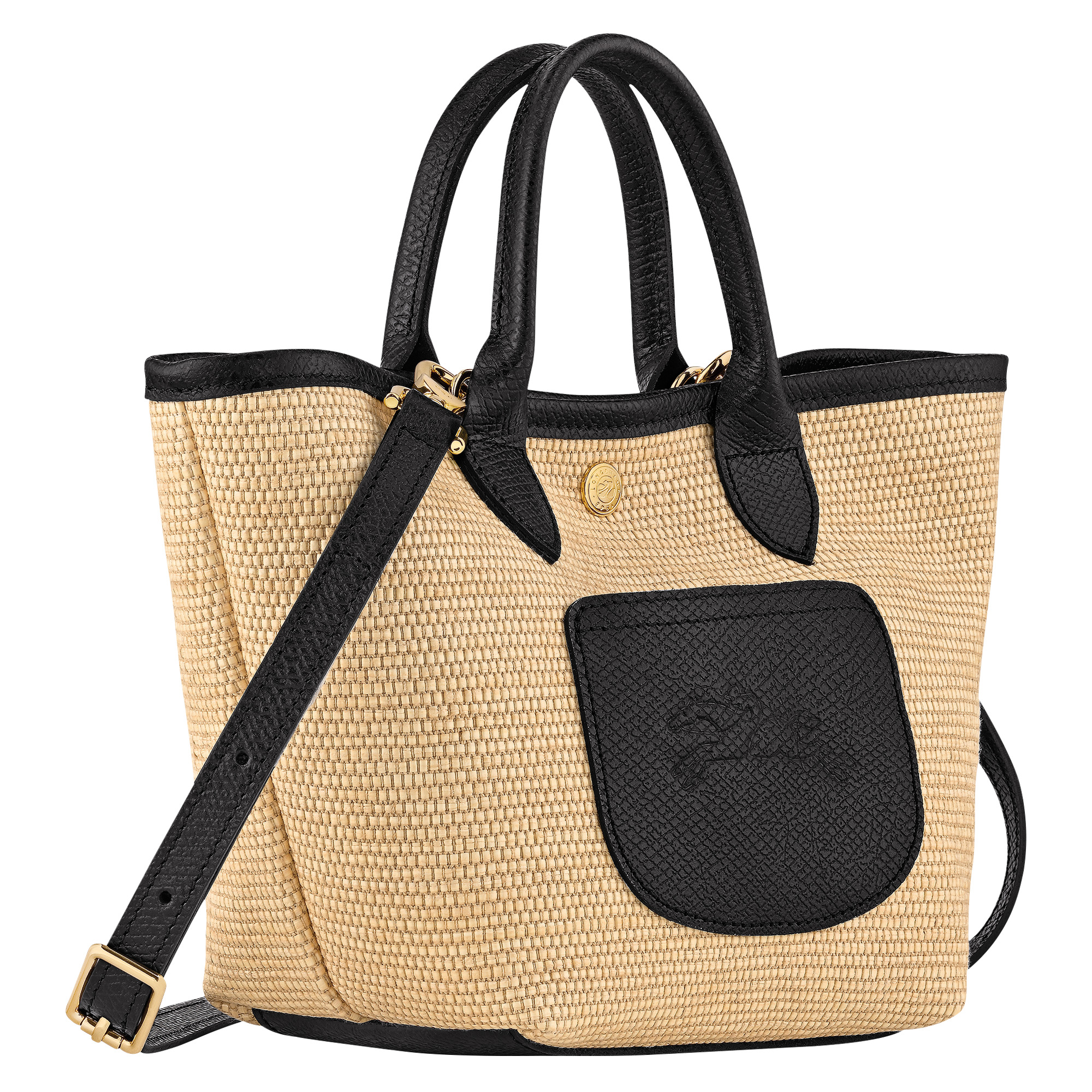 Le Pliage Collection XS Basket bag Black - Canvas - 3