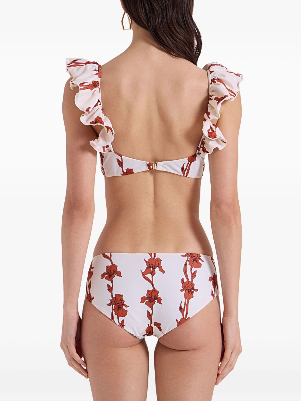 ruffled bikini top - 5