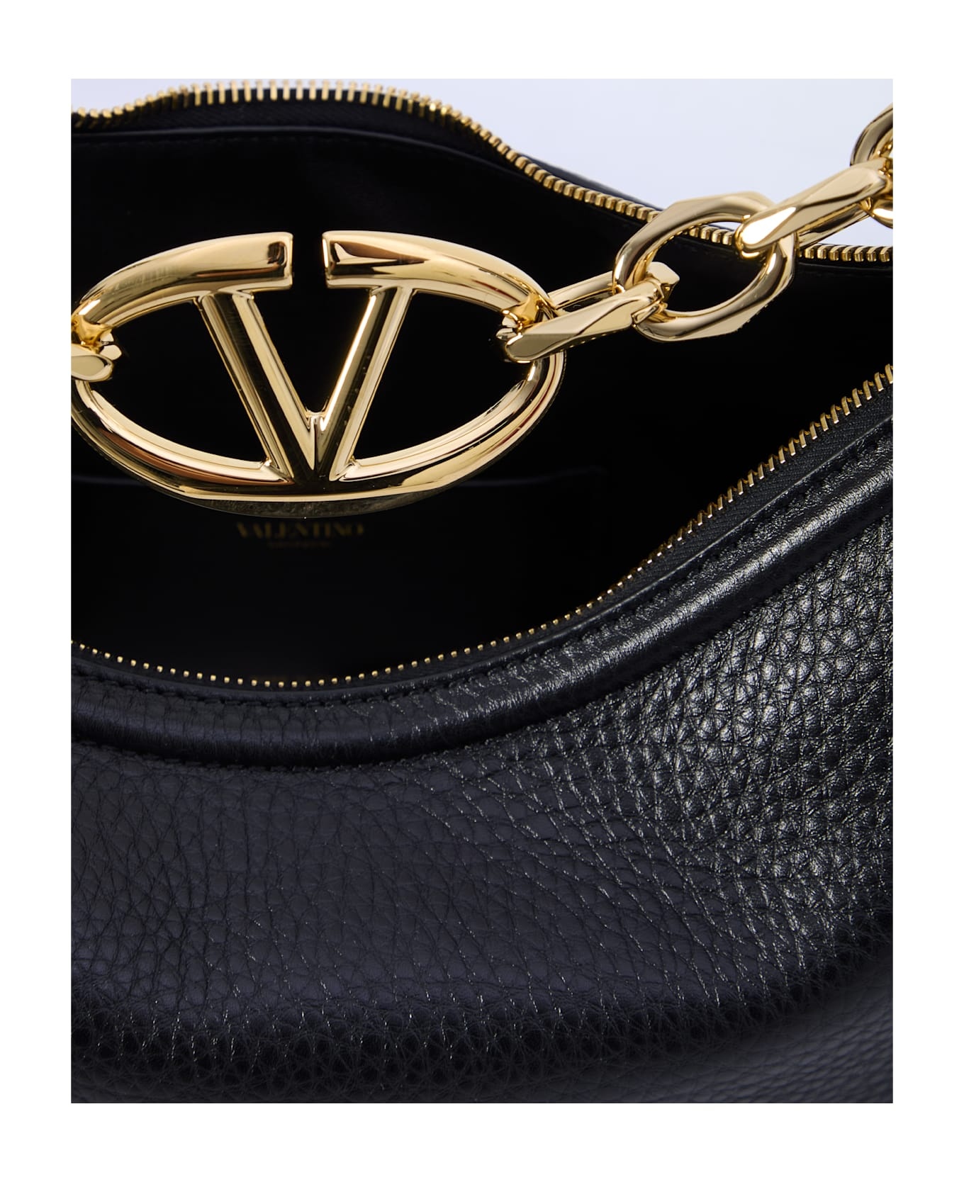 Small Vlogo Moon Hobo Bag - 4