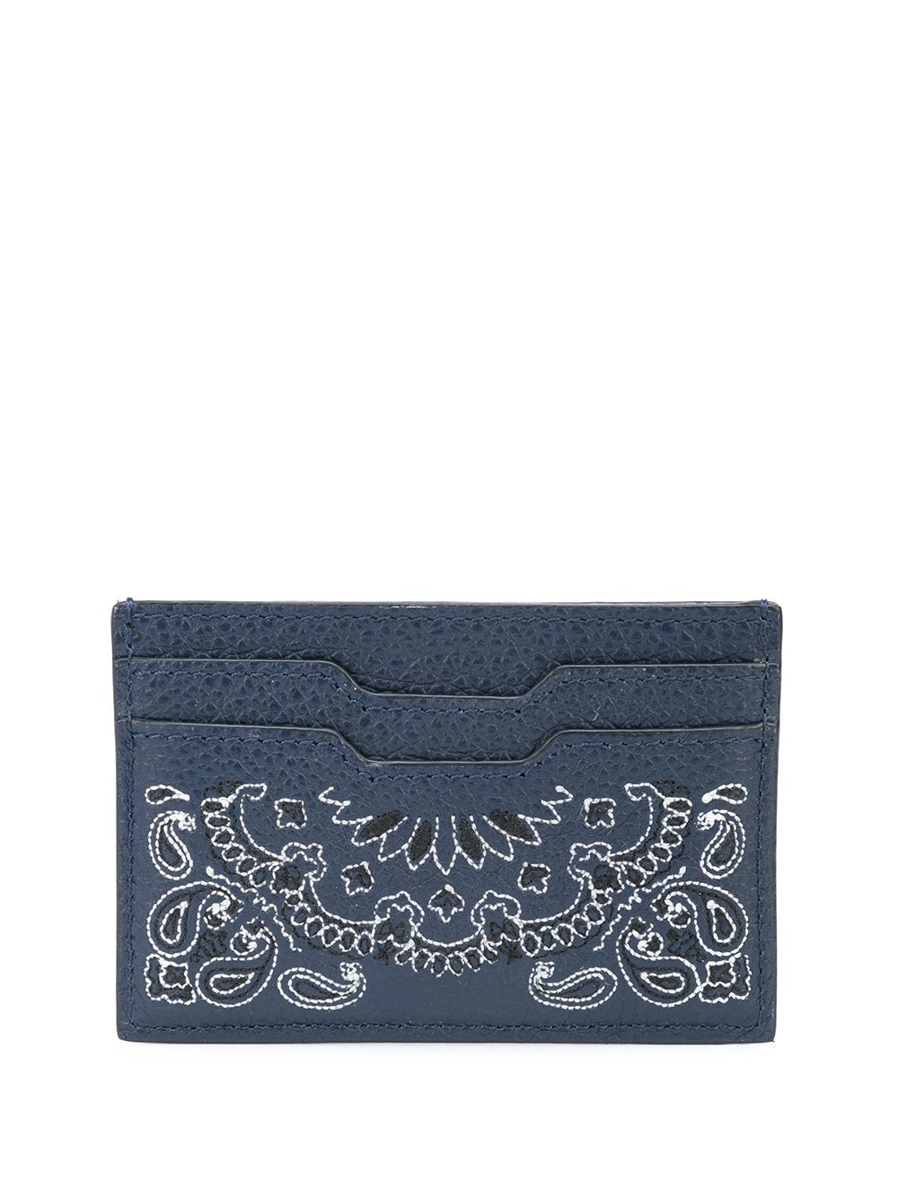 bandana-print cardholder - 2