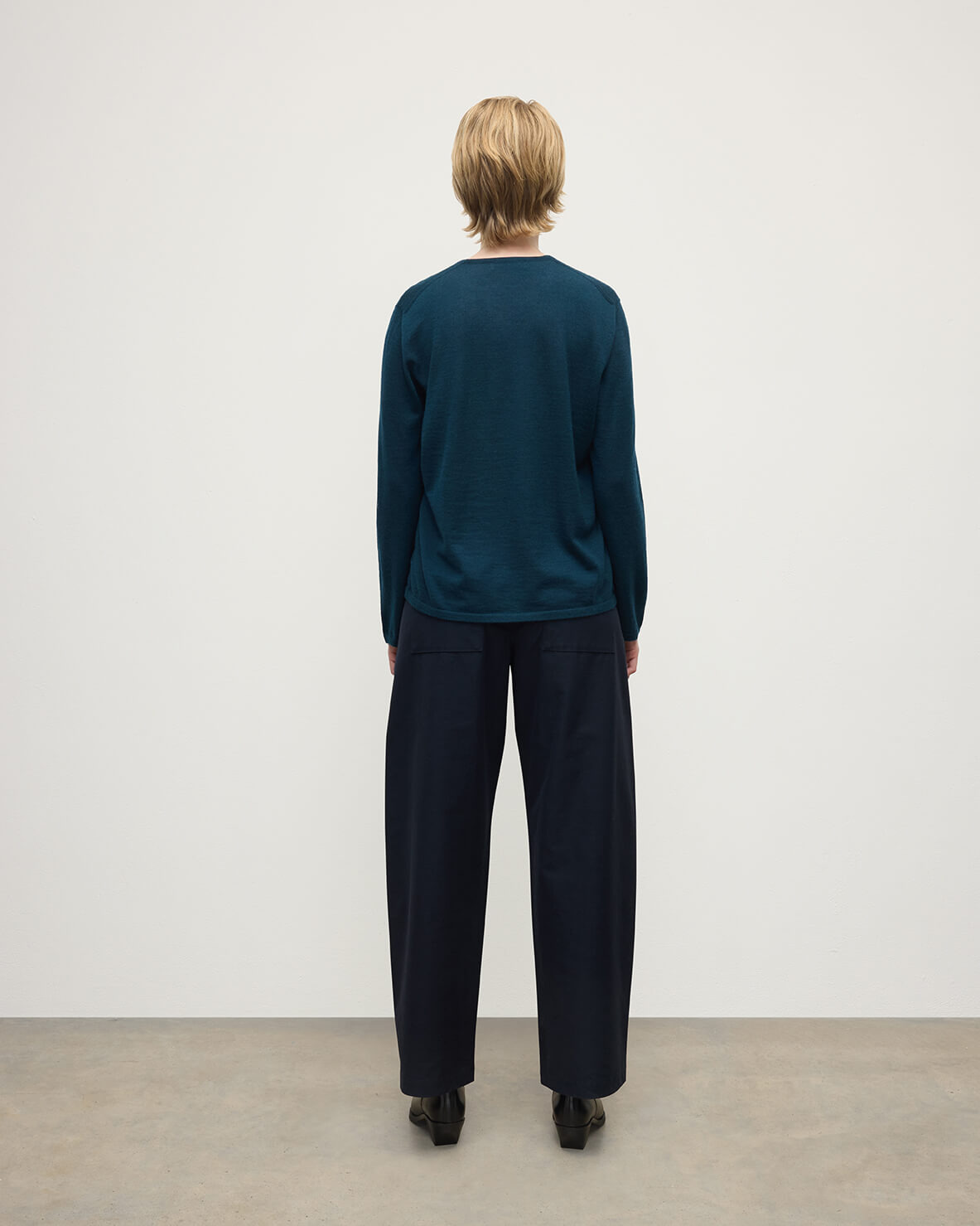 Superfine Cashmere Green Jumper - 4