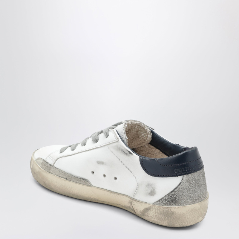 Super-Star sneakers in white/navy blue 4
