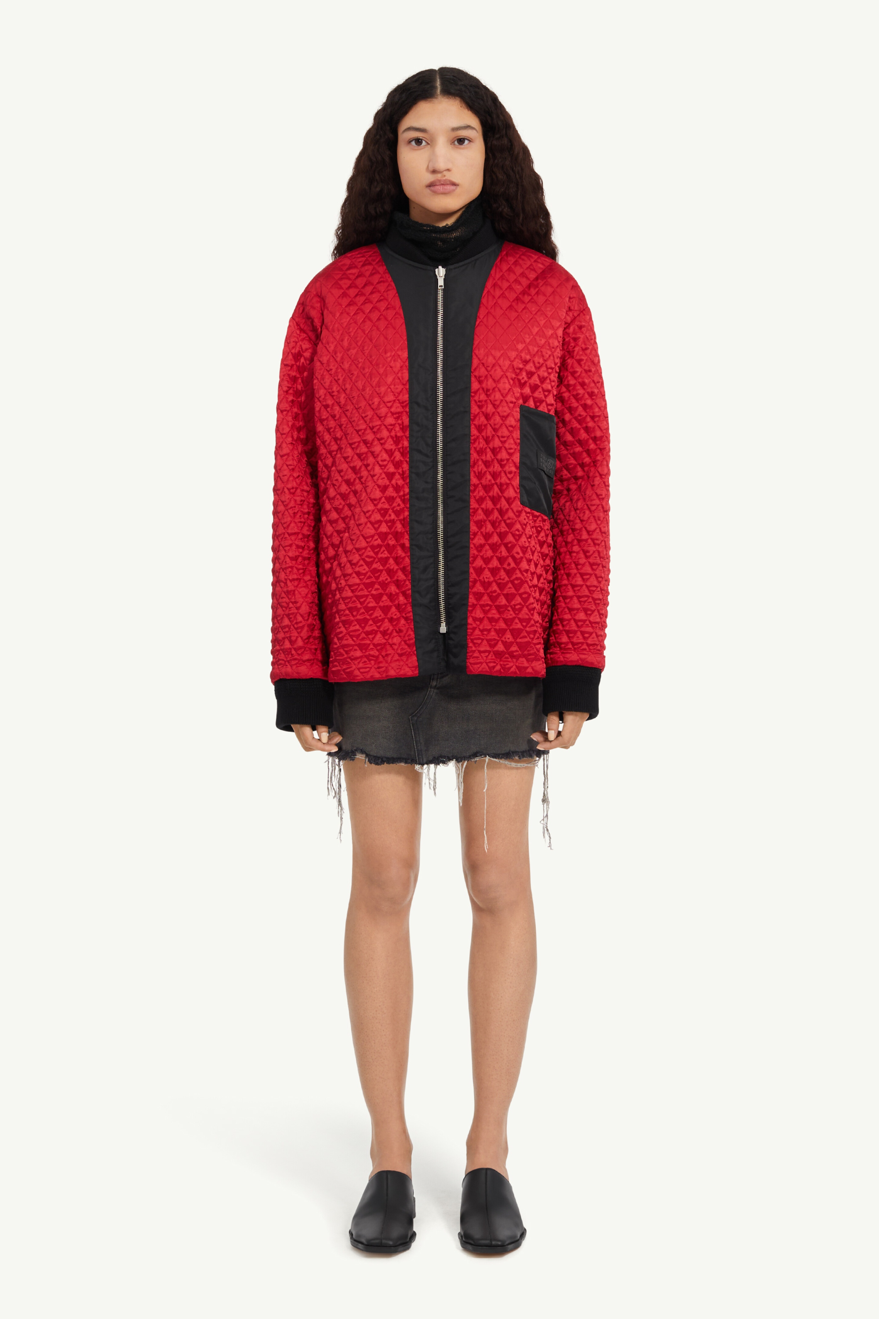 Quilted bomber jacket - 3