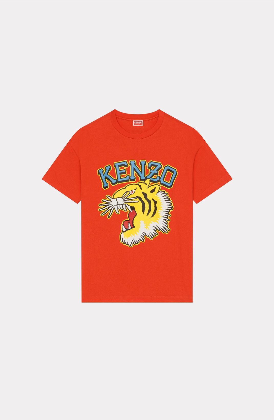 'Varsity Jungle' Tiger oversize T-shirt - 1