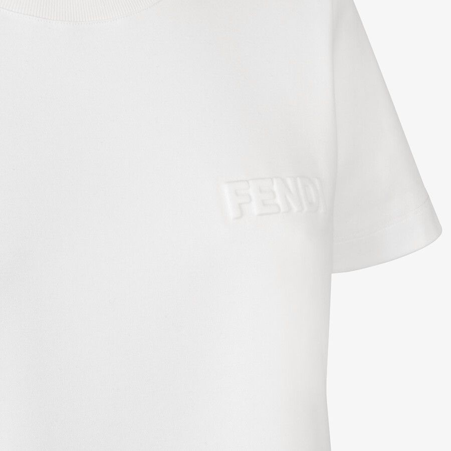 White jersey T-shirt - 3