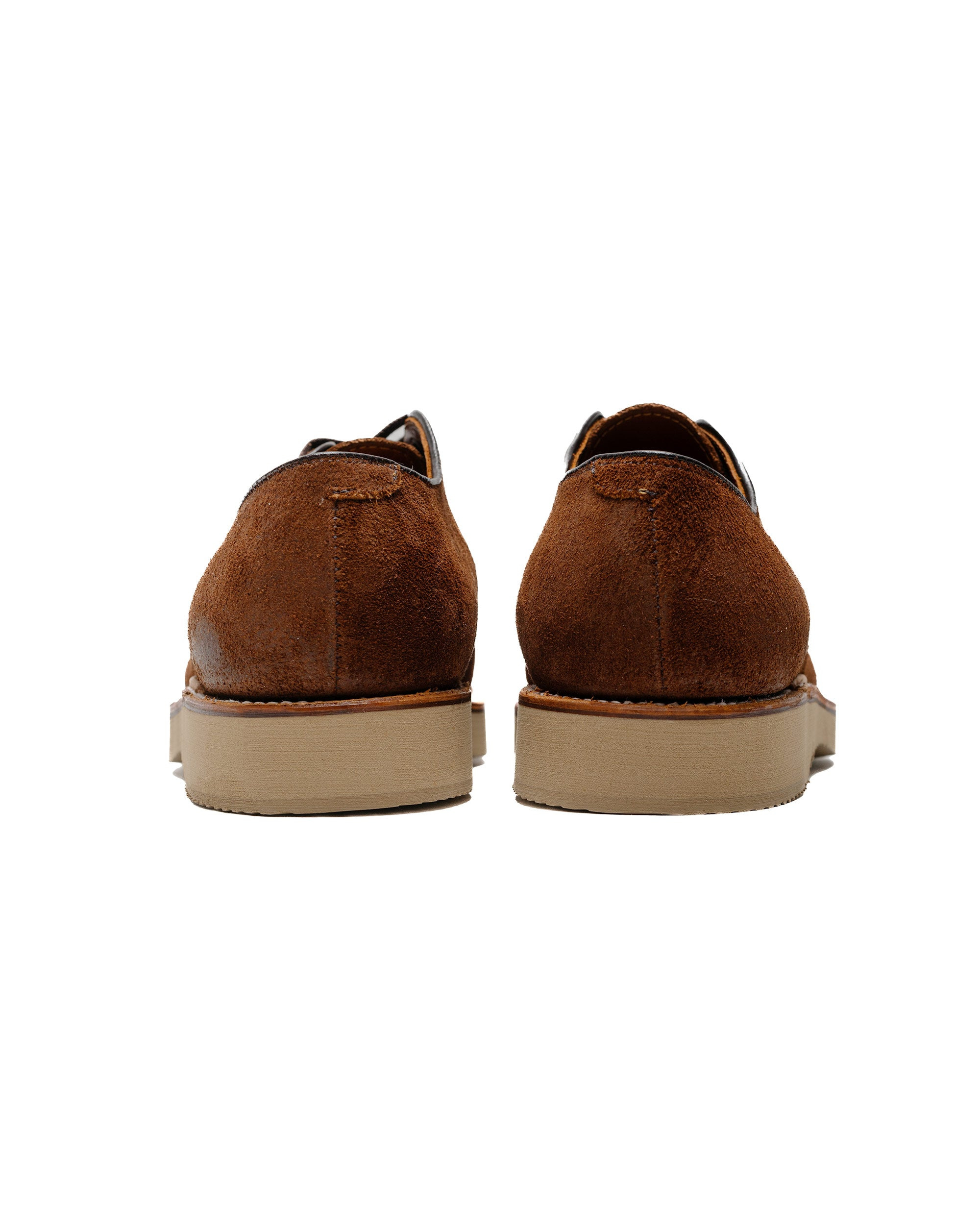 V Tip Blucher Reverse Tobacco Chamois G2602 - 4
