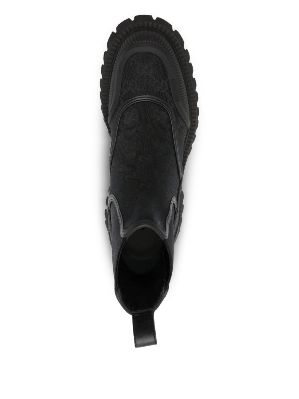 GG canvas ankle boots - 4