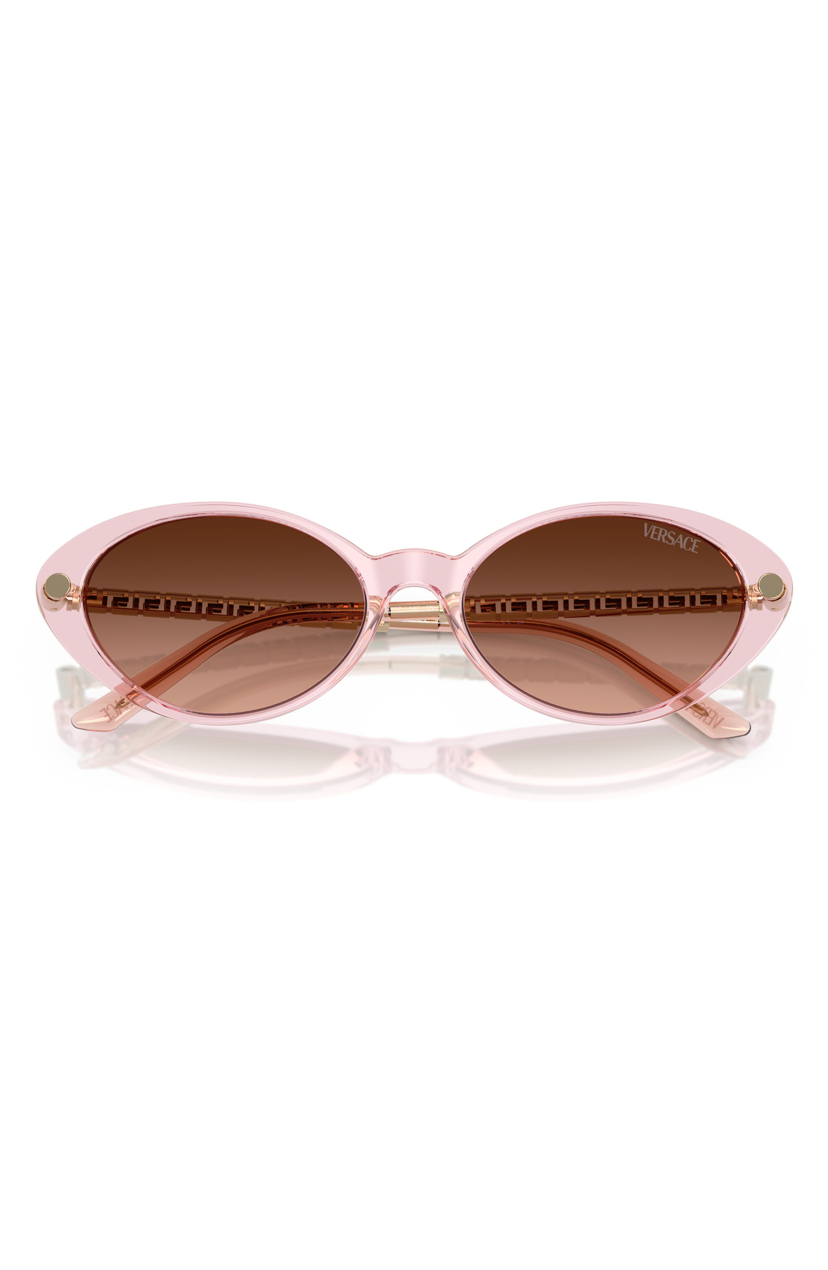 54mm Gradient Oval Sunglasses - 3