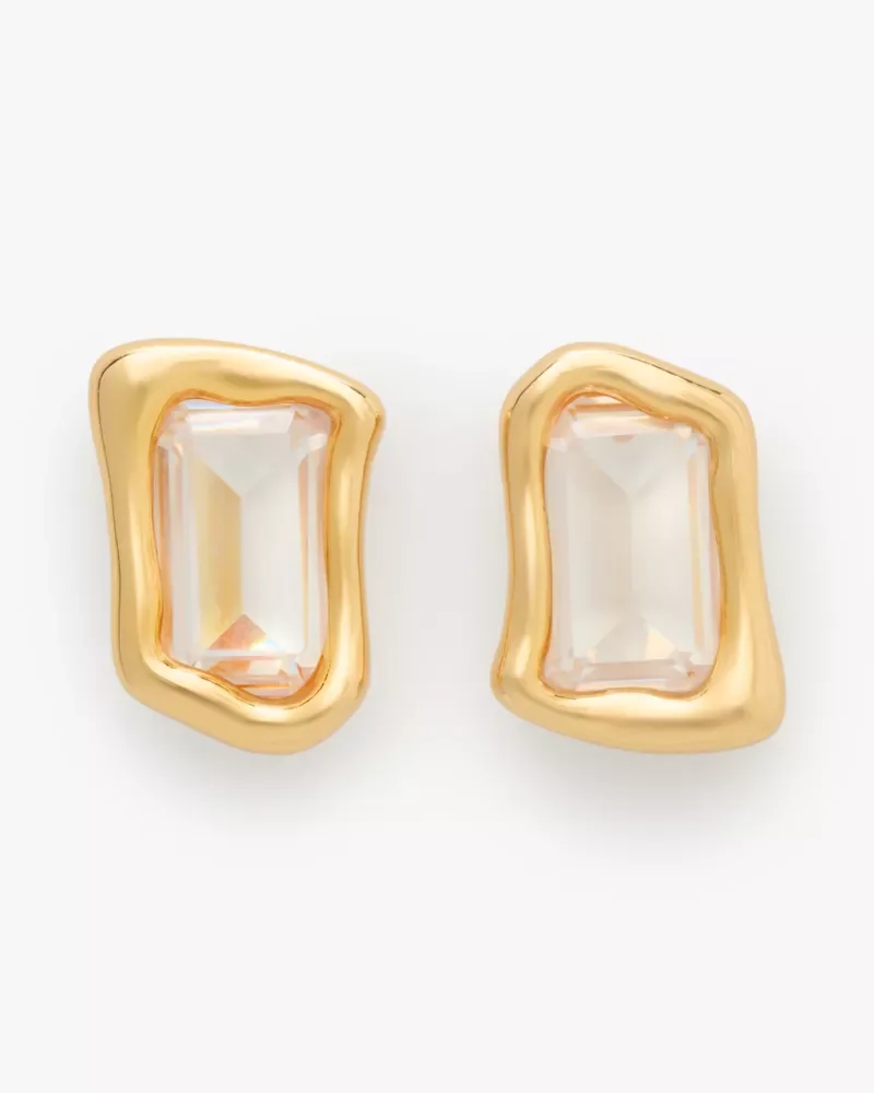 Molten Glass Statement Studs - 1