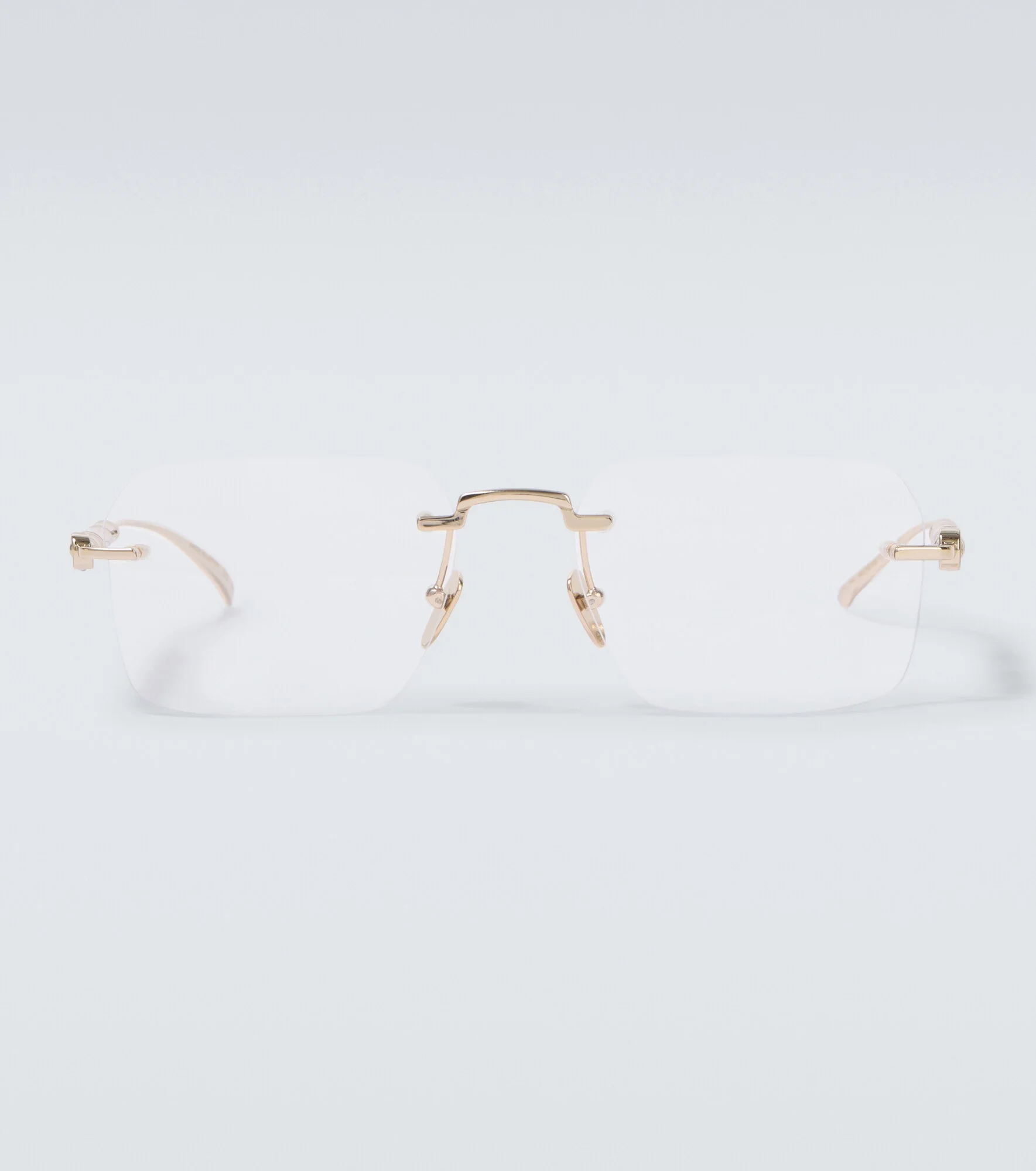 Bamboo round glasses - 1