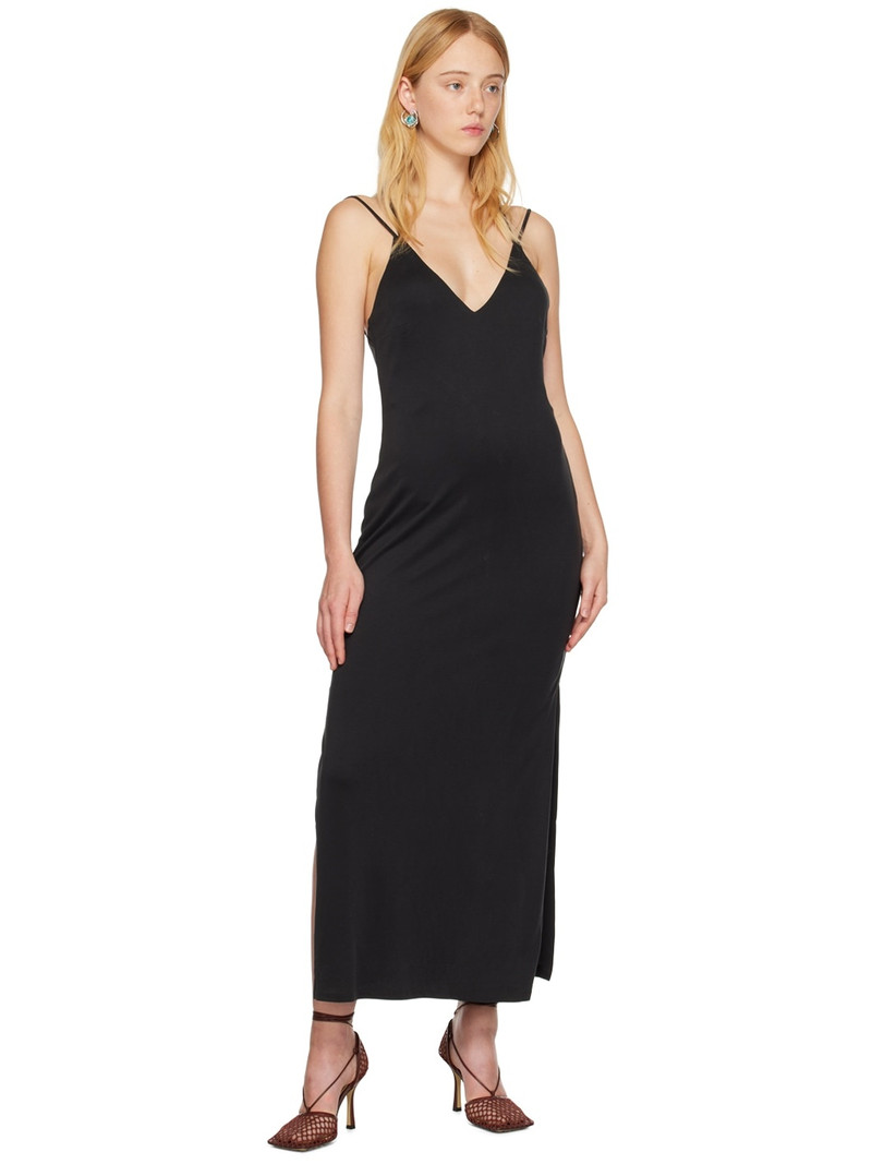 THIRD FORM Black Form Cross Back Midi Dress outlook
