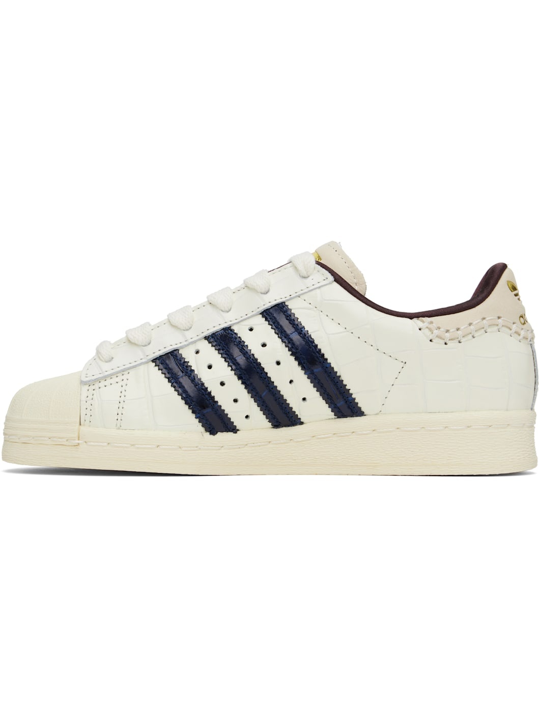 White adidas Originals Edition Superstar Sneakers - 3