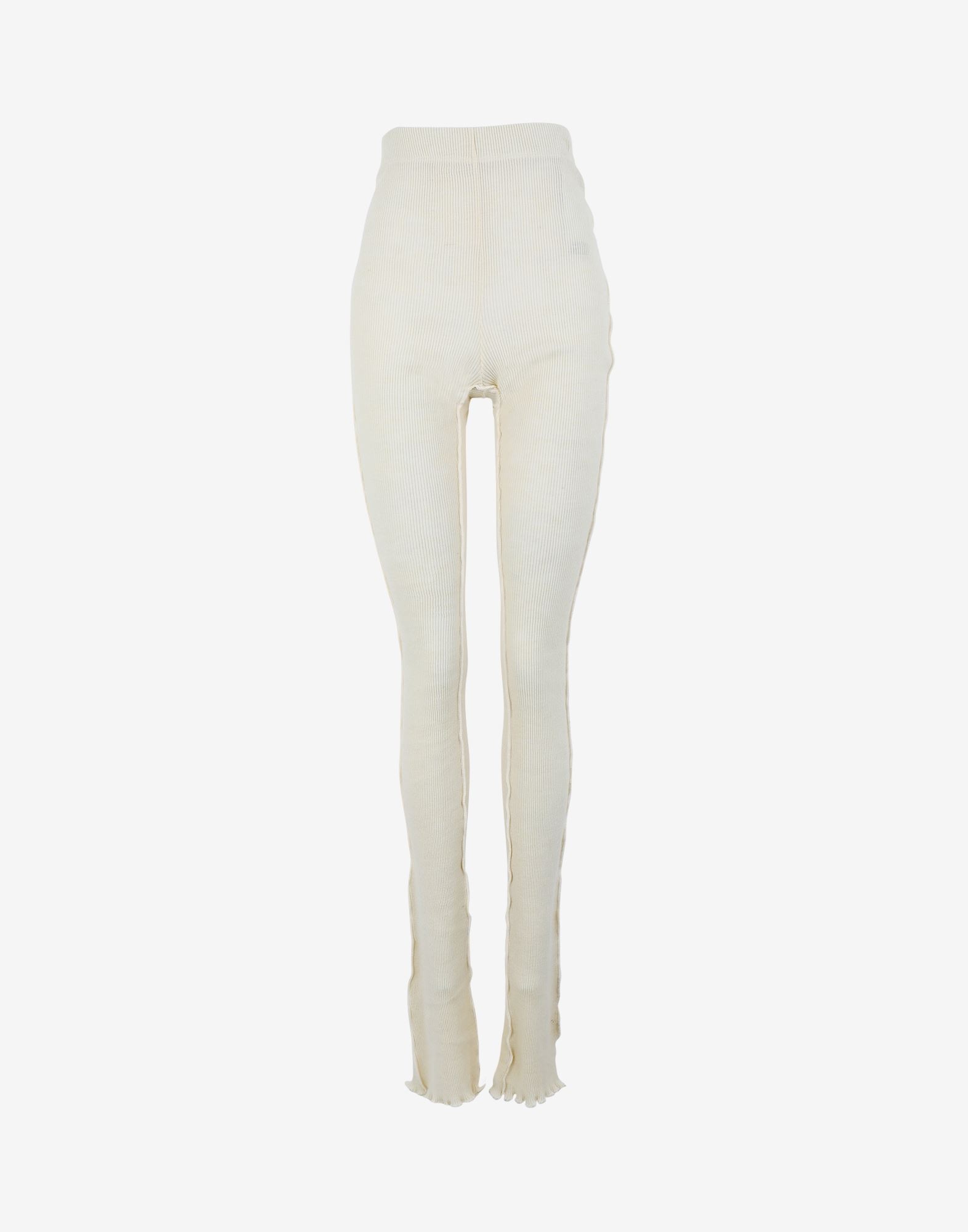 Ribbed leggings - 1