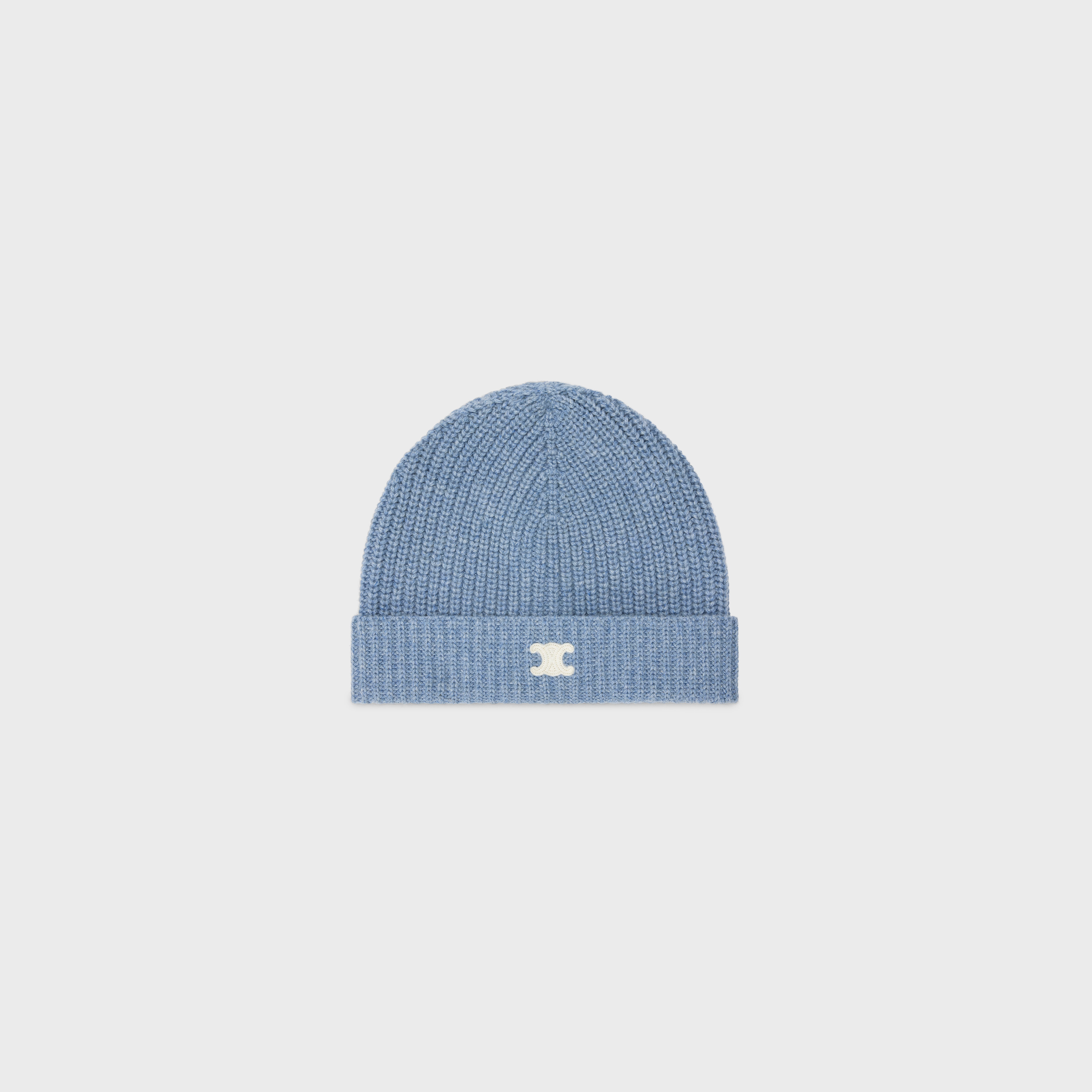 TRIOMPHE BEANIE IN HERITAGE CASHMERE - 1
