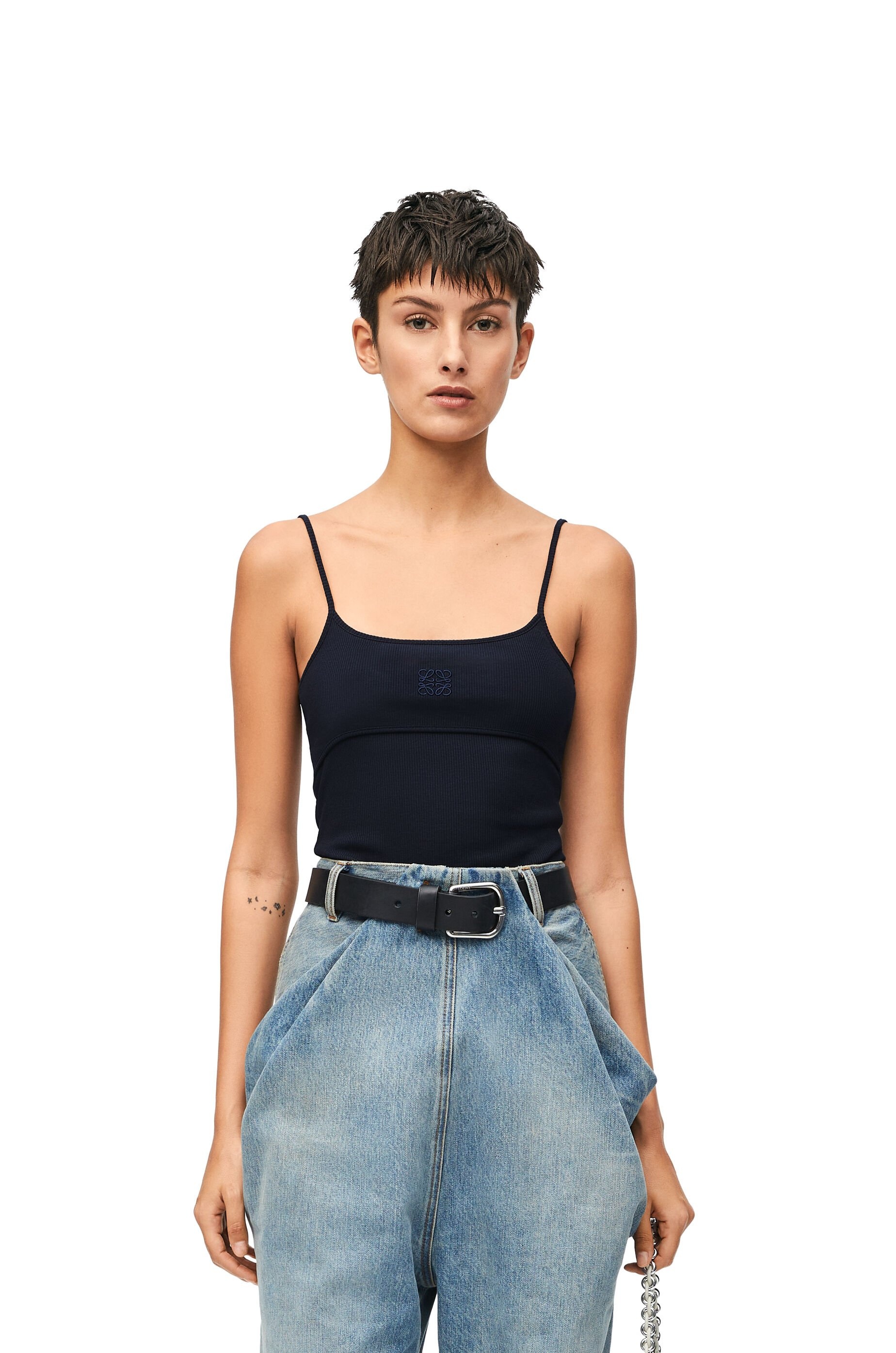 Anagram strappy top in cotton - 3