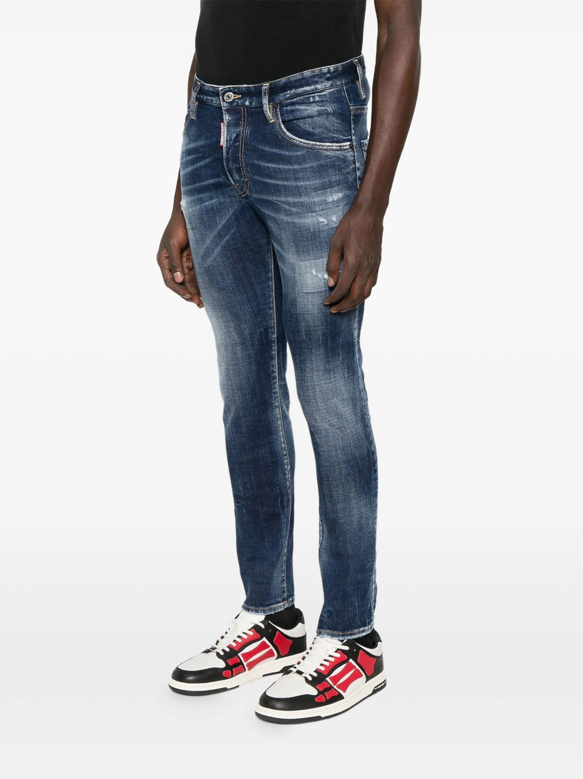 Dsquared2 Cool Guy Distressed Faded Jeans - 4