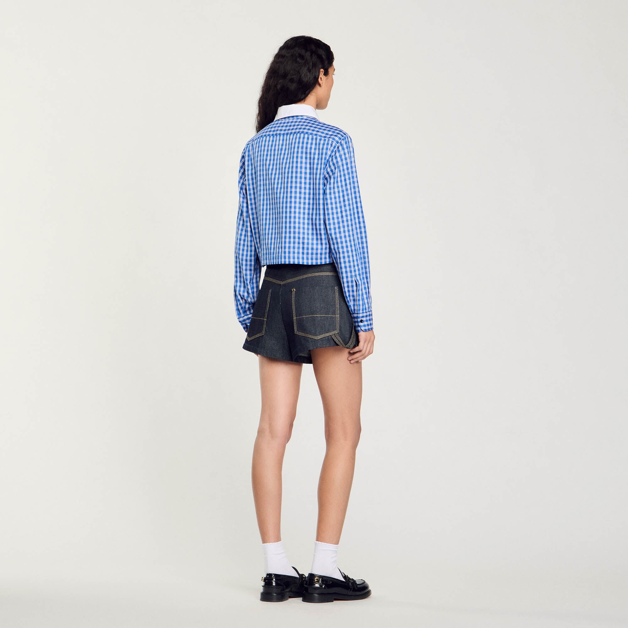 SHORT CHECKED SHIRT - 6