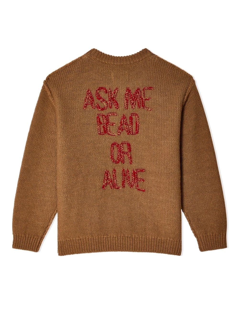 embroidered sweater - 2