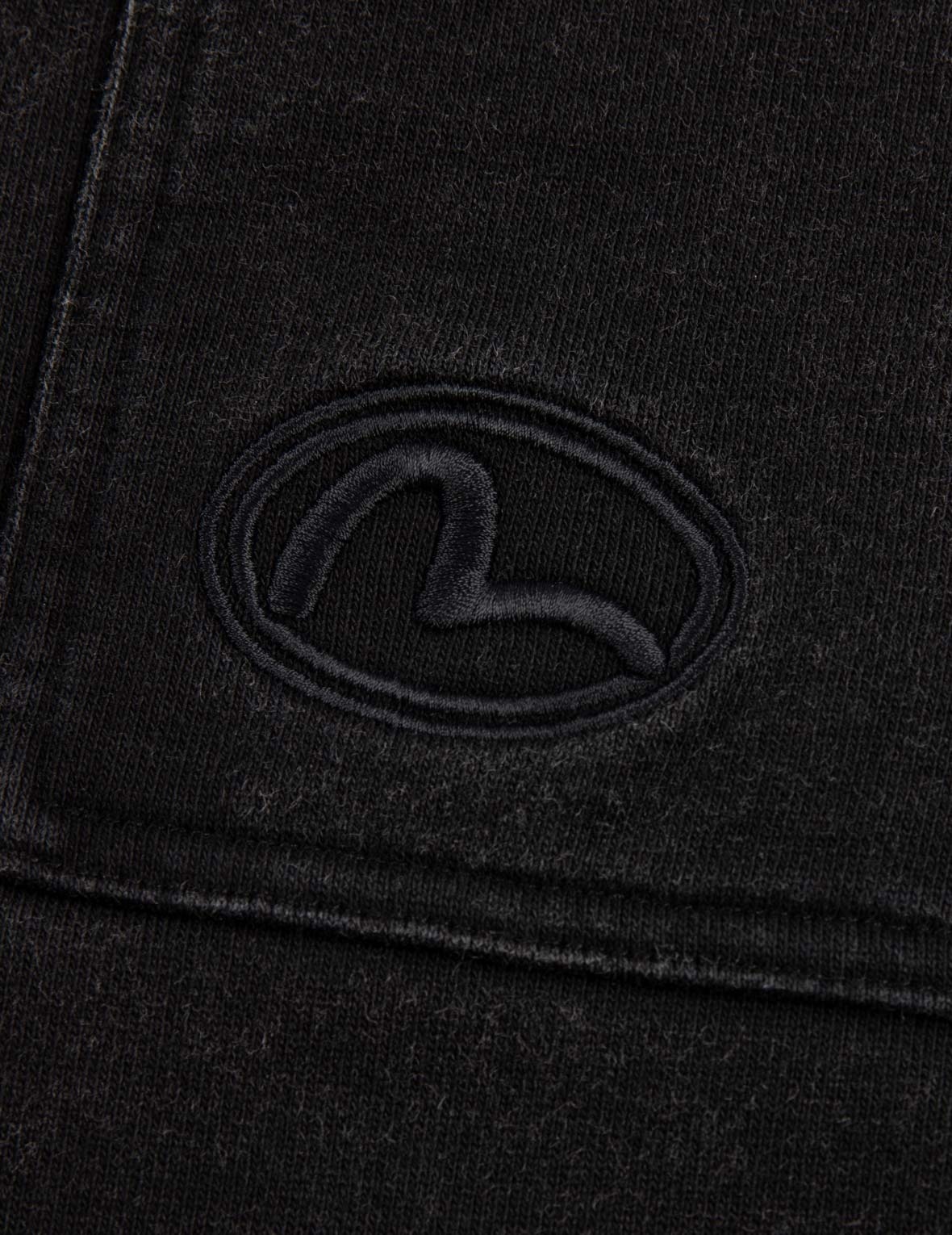 EMBROIDERY SEAGULL AND LOGO PRINT LOOSE FIT SWEATPANTS - 11