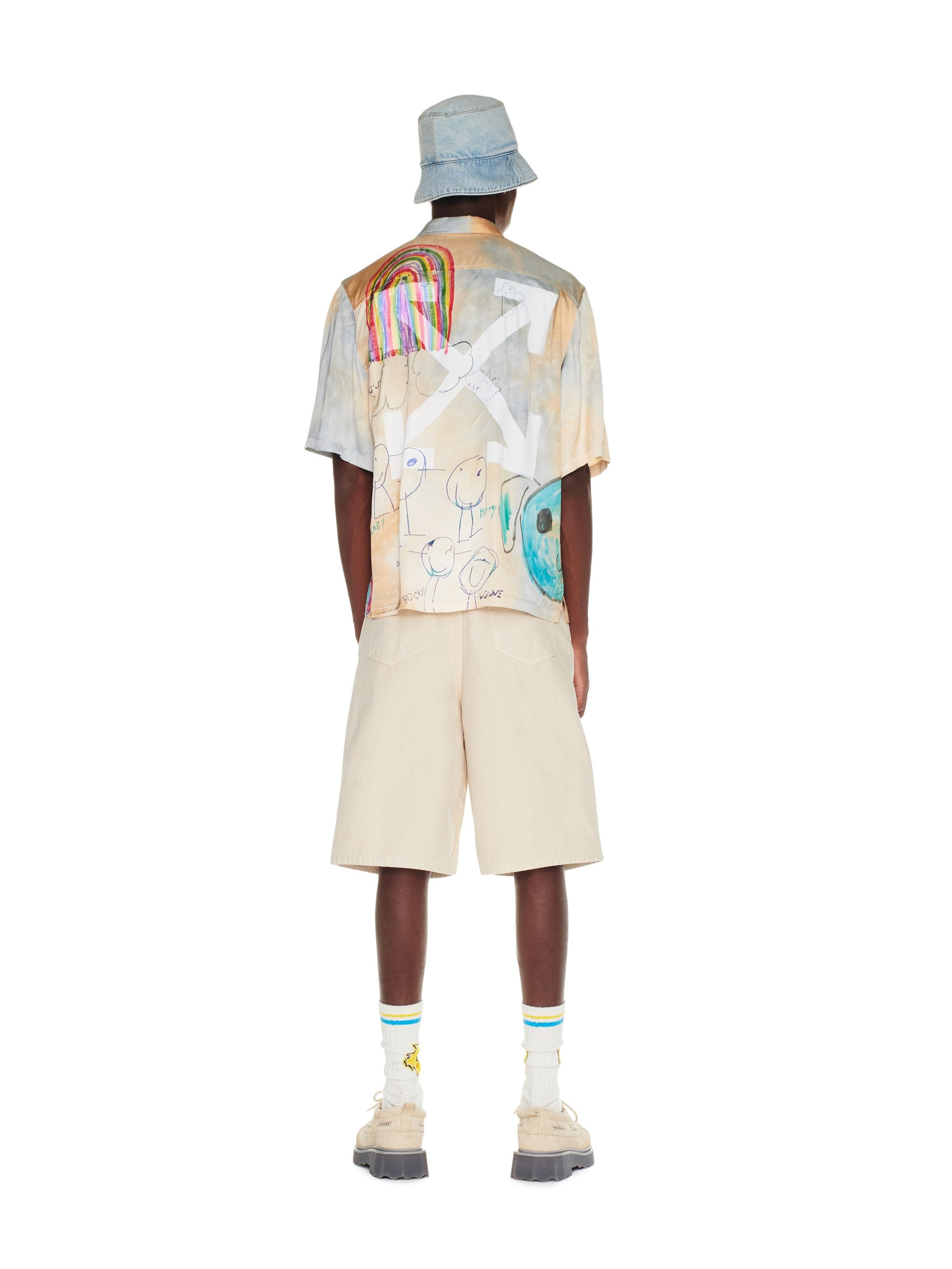 Cartoon Satin S/s Shirt - 4