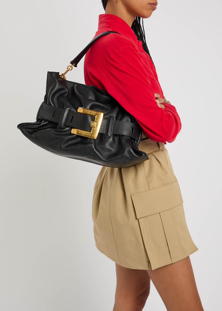 Balmain Anthem Medium Leather Shoulder bag - 5